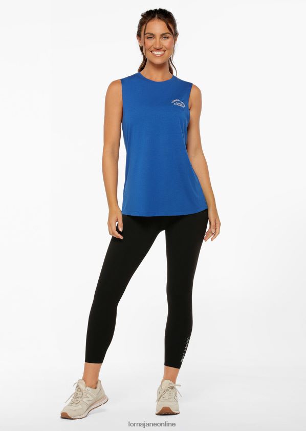 Lorna Jane Lotus-Muskel-Tank ZR60X145 Bekleidung Kobaltblau Frauen
