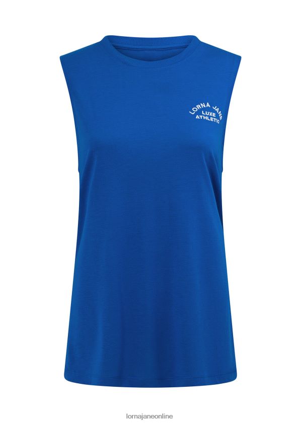 Lorna Jane Lotus-Muskel-Tank ZR60X145 Bekleidung Kobaltblau Frauen