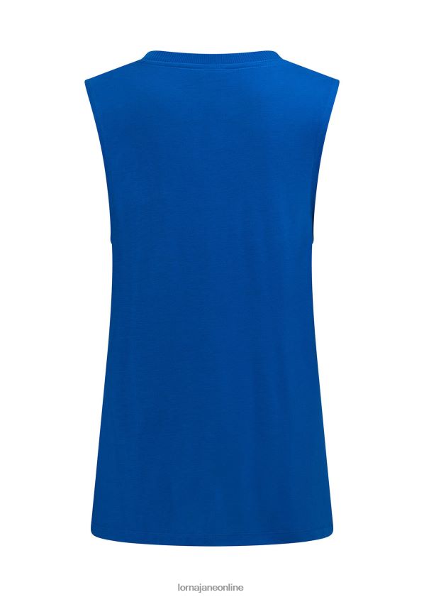 Lorna Jane Lotus-Muskel-Tank ZR60X145 Bekleidung Kobaltblau Frauen