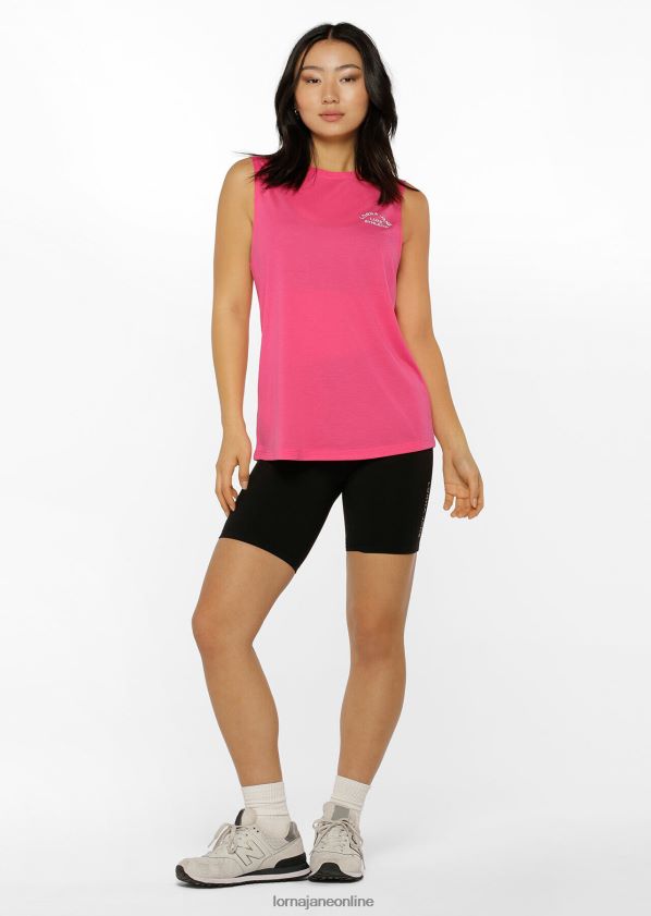 Lorna Jane Lotus-Muskel-Tank ZR60X226 Bekleidung Babyrosa Frauen