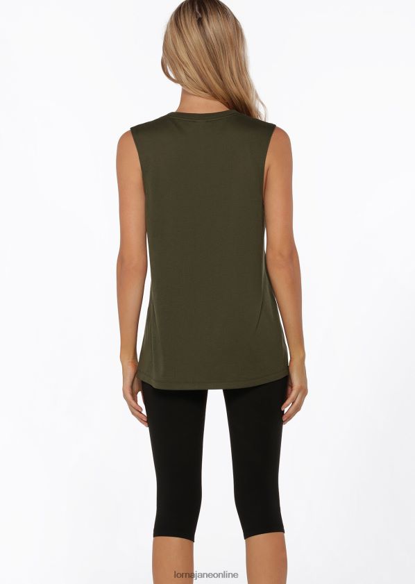 Lorna Jane Lotus-Muskel-Tank ZR60X438 Bekleidung Luxusgrün Frauen