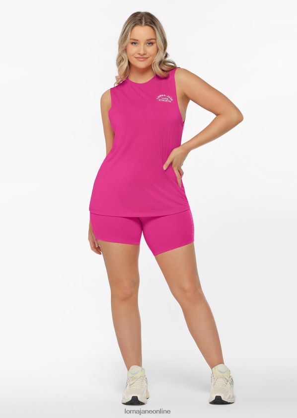 Lorna Jane Lotus-Muskel-Tank ZR60X49 Bekleidung leuchtend rosa Frauen