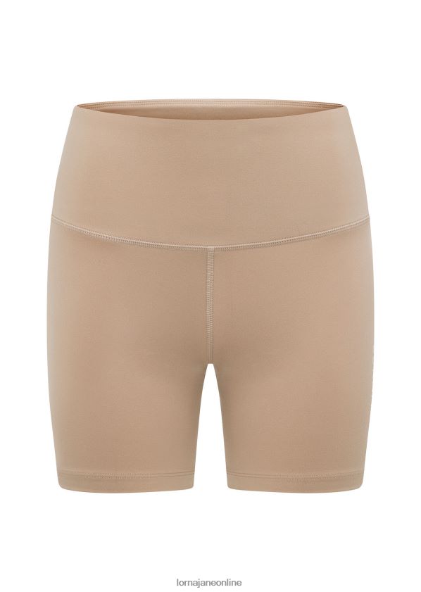 Lorna Jane Lotus No Chafe 16cm Fahrradshorts ZR60X110 Bekleidung dunkles gebrochenes Weiß Frauen