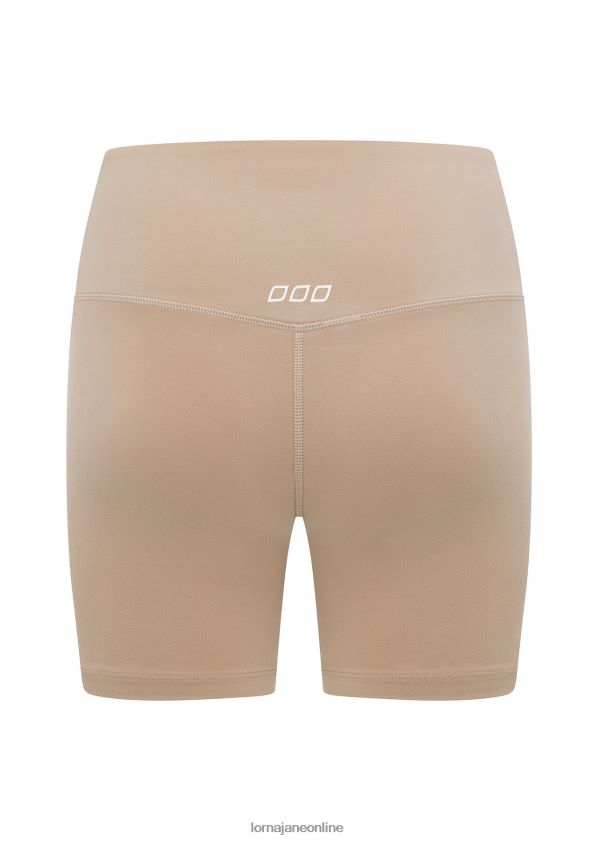Lorna Jane Lotus No Chafe 16cm Fahrradshorts ZR60X110 Bekleidung dunkles gebrochenes Weiß Frauen
