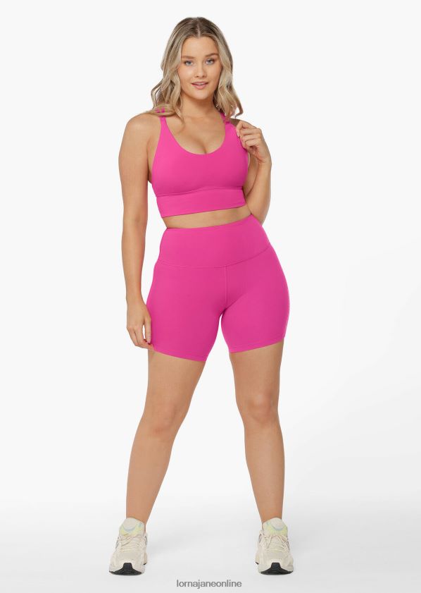 Lorna Jane Lotus No Chafe 16cm Fahrradshorts ZR60X111 Bekleidung leuchtend rosa Frauen