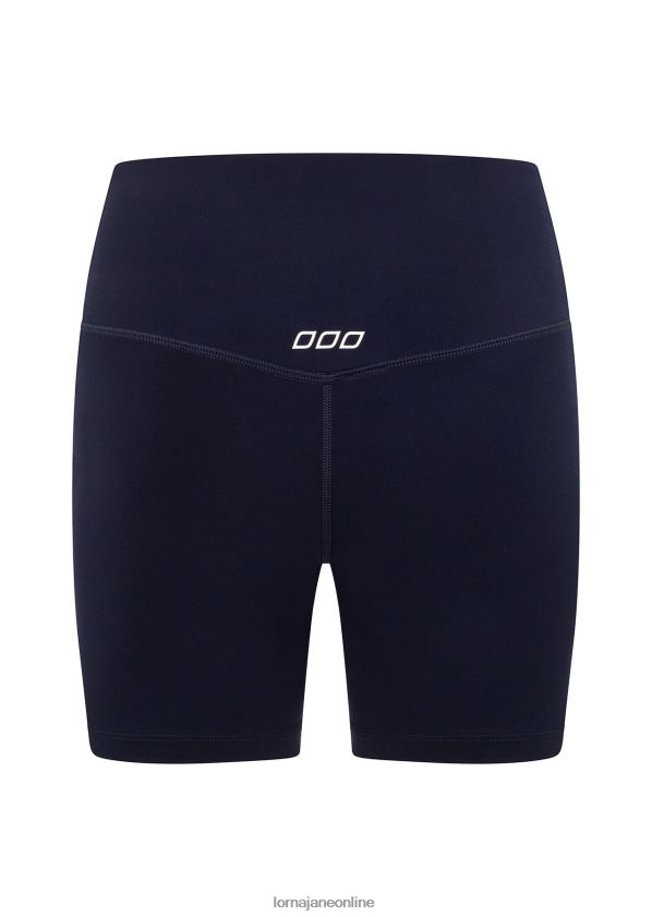 Lorna Jane Lotus No Chafe 16cm Fahrradshorts ZR60X112 Bekleidung Französische Marine Frauen