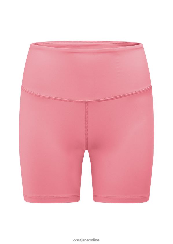 Lorna Jane Lotus No Chafe 16cm Fahrradshorts ZR60X169 Bekleidung lebendiger Kaugummi Frauen
