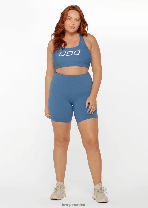 Lorna Jane Lotus No Chafe 16cm Fahrradshorts ZR60X279 Bekleidung kosmischer Staub Frauen