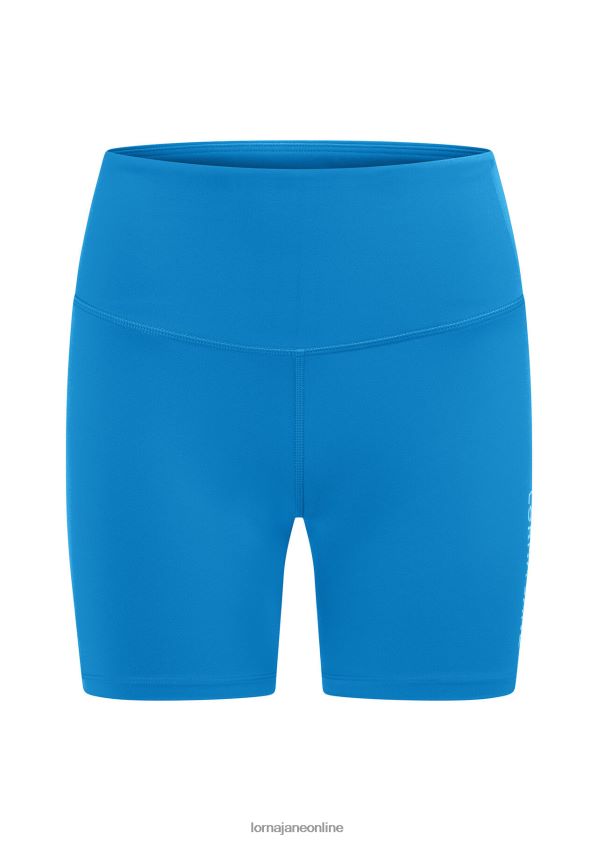 Lorna Jane Lotus No Chafe 16cm Fahrradshorts ZR60X367 Bekleidung Kornblume Frauen