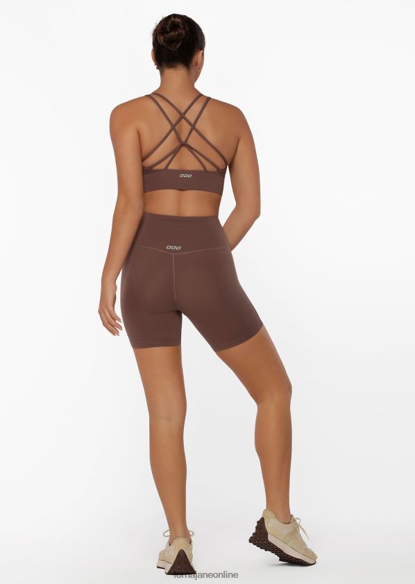 Lorna Jane Lotus No Chafe 16cm Fahrradshorts ZR60X398 Bekleidung Stein Frauen