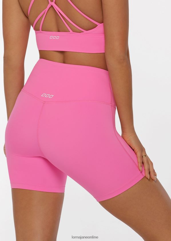 Lorna Jane Lotus No Chafe 16cm Fahrradshorts ZR60X403 Bekleidung Milchshake Frauen