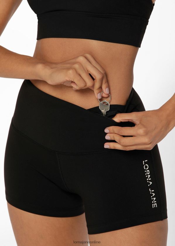 Lorna Jane Lotus No Chafe 35\ Fahrradshorts ZR60X468 Bekleidung Schwarz Frauen