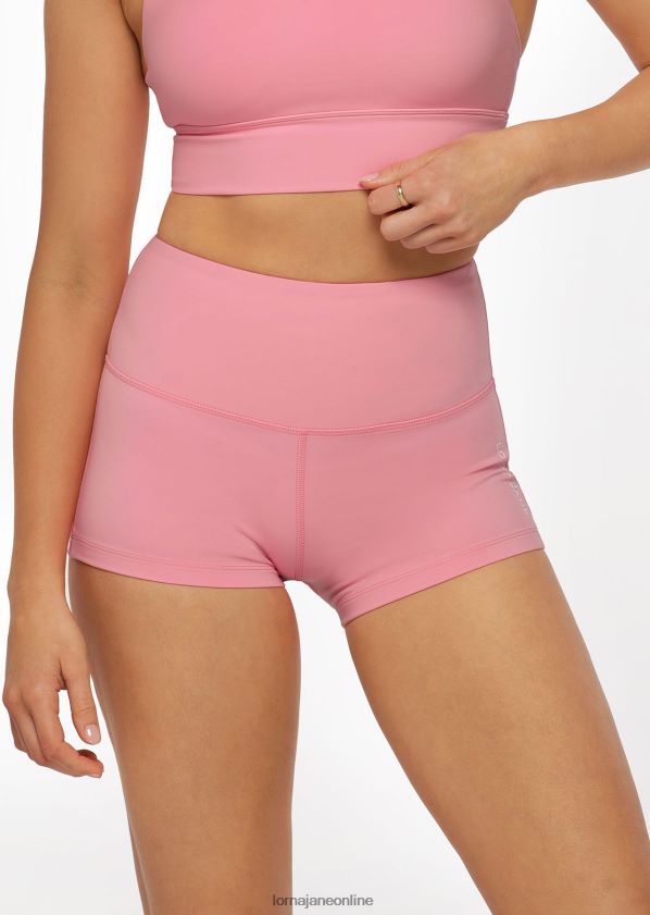 Lorna Jane Lotus No Chafe 7cm Fahrradshorts ZR60X191 Bekleidung lebendiger Kaugummi Frauen