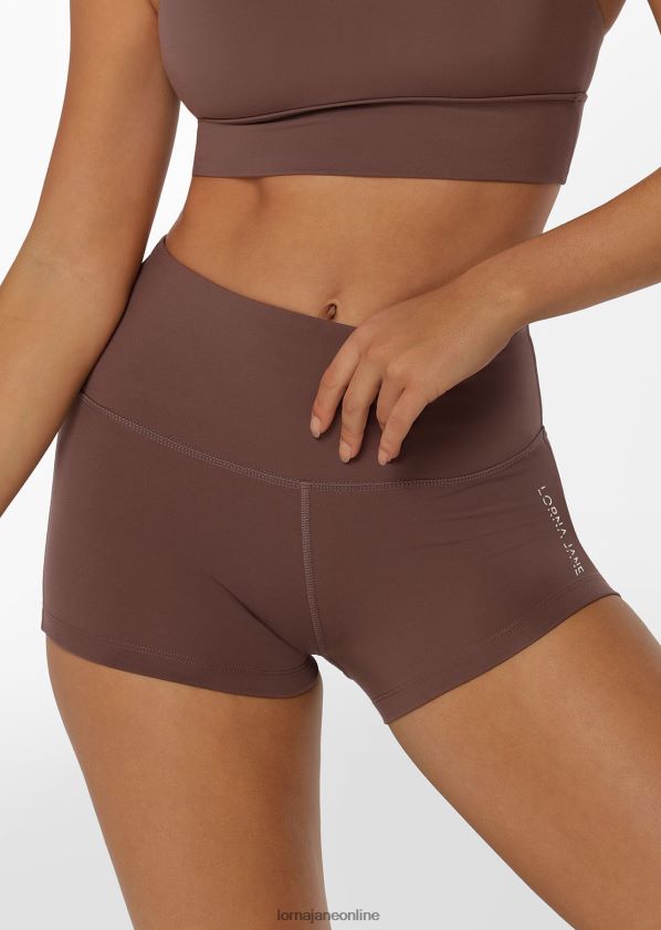 Lorna Jane Lotus No Chafe 7cm Fahrradshorts ZR60X401 Bekleidung Stein Frauen