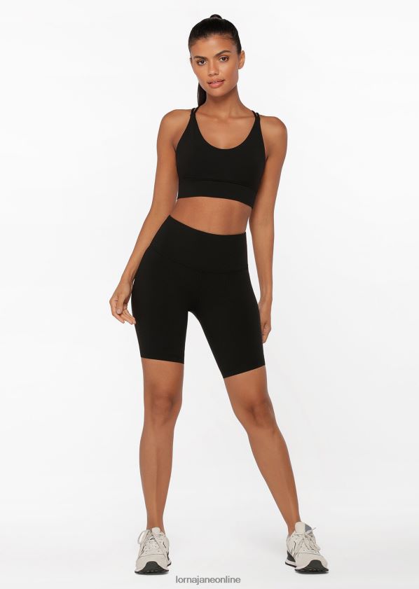 Lorna Jane Lotus No Chafe 82\ Fahrradshorts ZR60X472 Bekleidung Schwarz Frauen