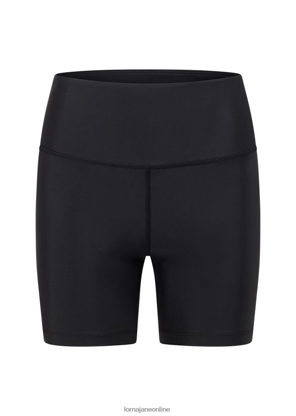 Lorna Jane Lotus No Chafe Cool Touch Fahrradshorts ZR60X200 Bekleidung Schwarz Frauen