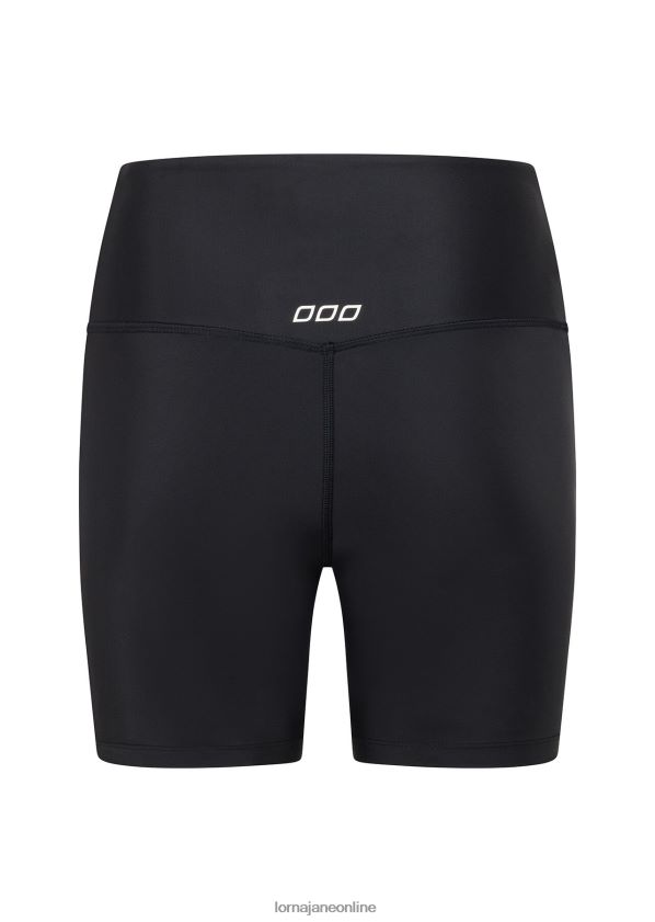 Lorna Jane Lotus No Chafe Cool Touch Fahrradshorts ZR60X200 Bekleidung Schwarz Frauen