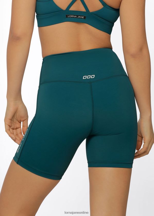 Lorna Jane Lotus No Chafe Cool Touch Fahrradshorts ZR60X201 Bekleidung ewig Frauen