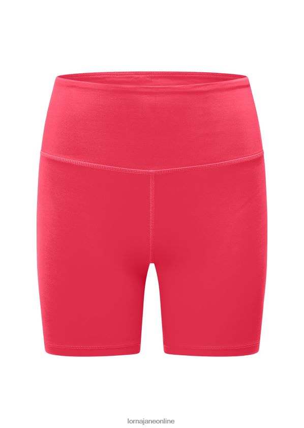 Lorna Jane Lotus No Chafe Cool Touch Fahrradshorts ZR60X202 Bekleidung Neon-Himbeere Frauen