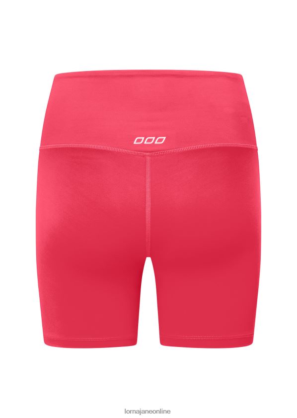 Lorna Jane Lotus No Chafe Cool Touch Fahrradshorts ZR60X202 Bekleidung Neon-Himbeere Frauen