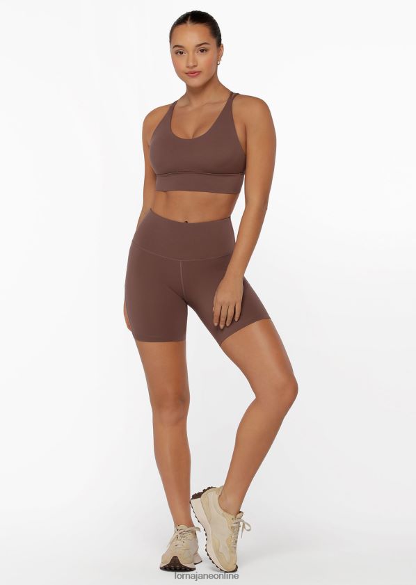 Lorna Jane Lotus-Sport-BH ZR60X399 Bekleidung Stein Frauen