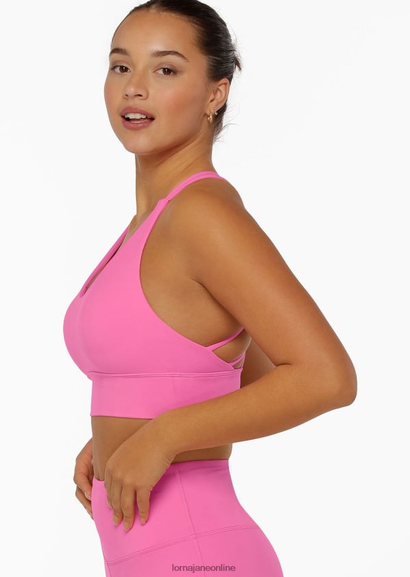 Lorna Jane Lotus-Sport-BH ZR60X400 Bekleidung Milchshake Frauen