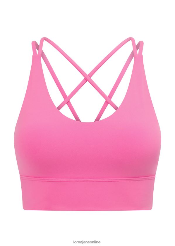 Lorna Jane Lotus-Sport-BH ZR60X400 Bekleidung Milchshake Frauen