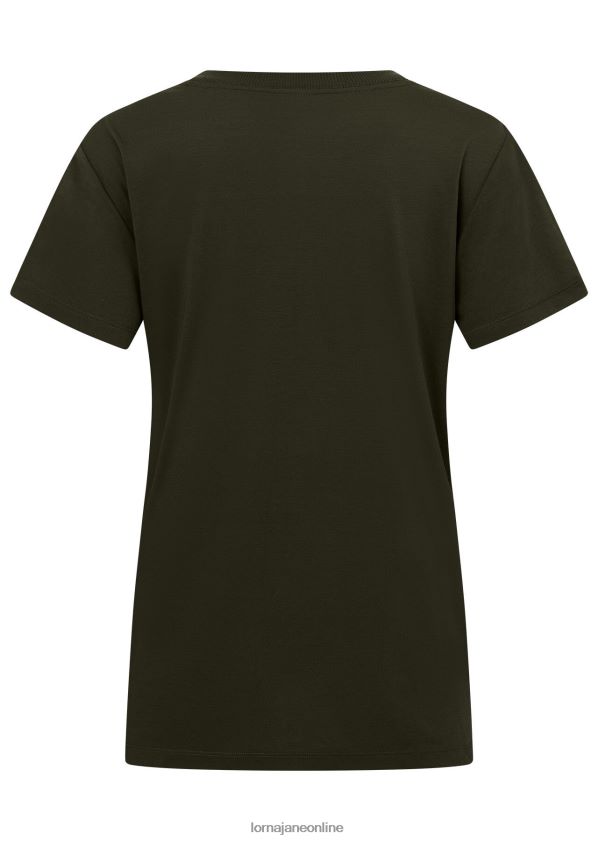 Lorna Jane Lotus-T-Shirt ZR60X29 Bekleidung Luxusgrün Frauen