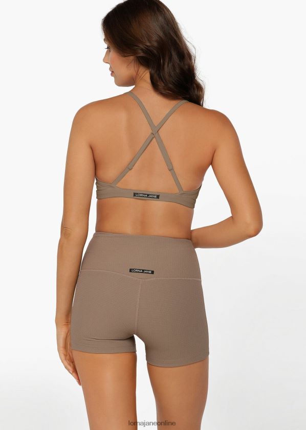 Lorna Jane Lounge-Waffel-Bralette ZR60X233 Bekleidung Knochen Frauen