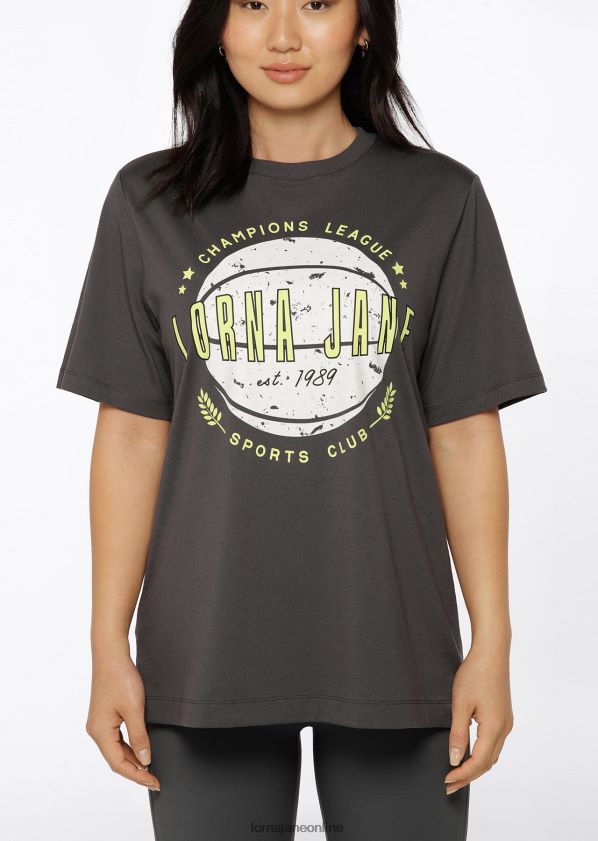 Lorna Jane Lässiges Champions-League-T-Shirt ZR60X172 Bekleidung Titan Frauen