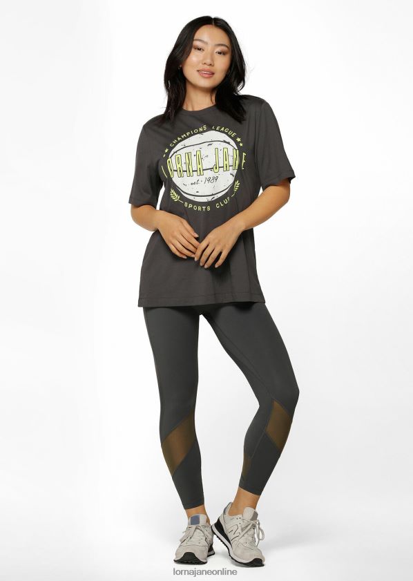 Lorna Jane Lässiges Champions-League-T-Shirt ZR60X172 Bekleidung Titan Frauen