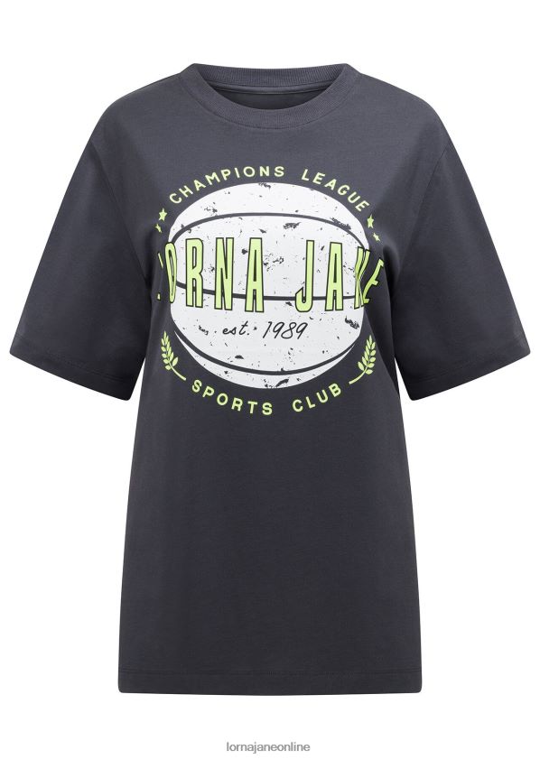 Lorna Jane Lässiges Champions-League-T-Shirt ZR60X172 Bekleidung Titan Frauen