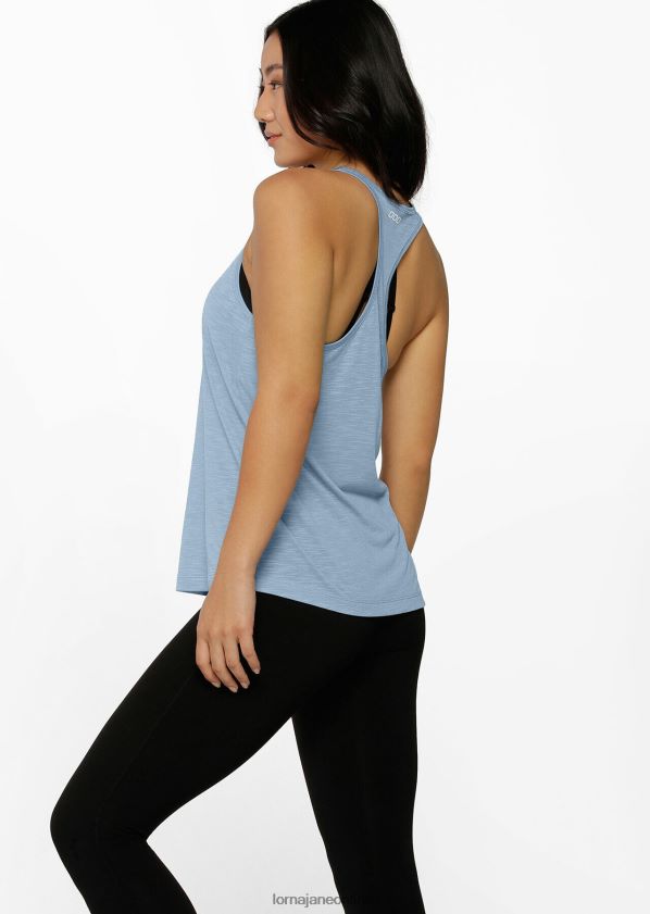 Lorna Jane Lässiges Fitness-Tanktop ZR60X196 Bekleidung Gletscherblau Frauen