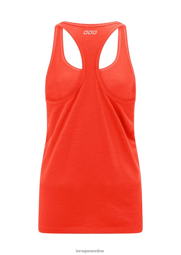 Lorna Jane Lässiges Fitness-Tanktop ZR60X199 Bekleidung Chili Frauen