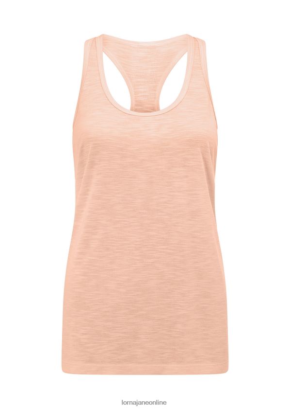 Lorna Jane Lässiges Fitness-Tanktop ZR60X252 Bekleidung blasser Pfirsich Frauen