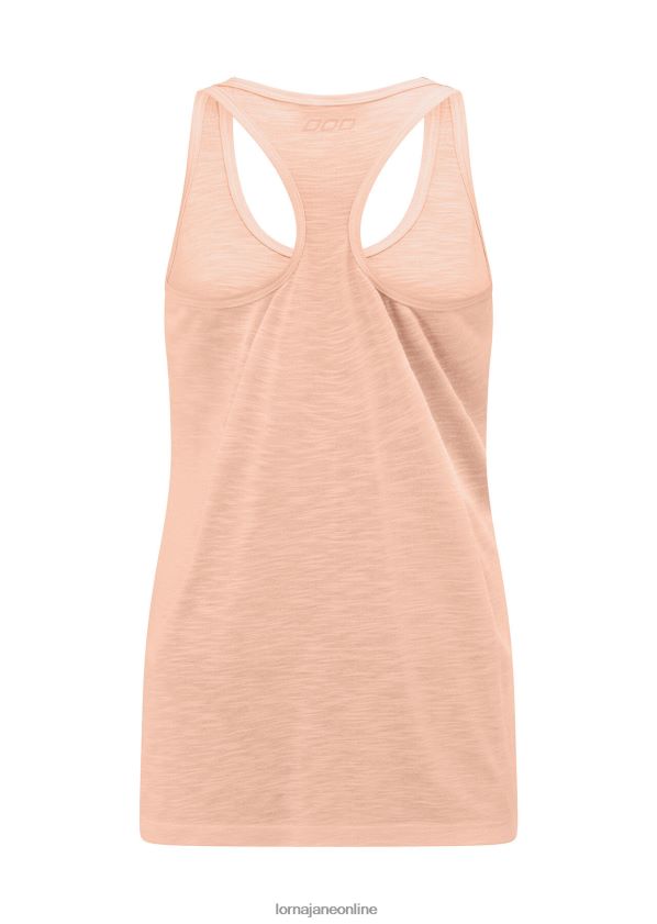 Lorna Jane Lässiges Fitness-Tanktop ZR60X252 Bekleidung blasser Pfirsich Frauen