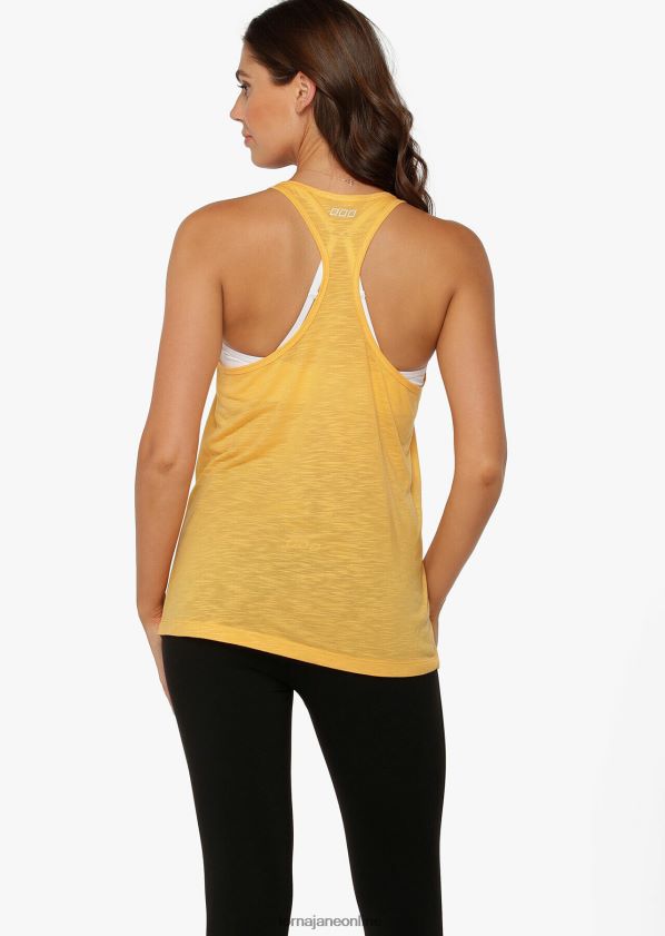 Lorna Jane Lässiges Fitness-Tanktop ZR60X253 Bekleidung Löwenzahn Frauen