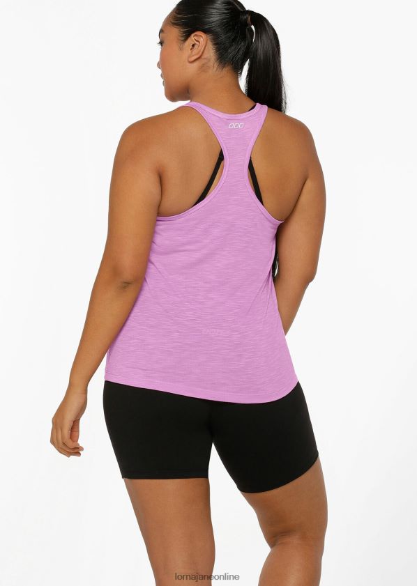 Lorna Jane Lässiges Fitness-Tanktop ZR60X345 Bekleidung lila Summen Frauen