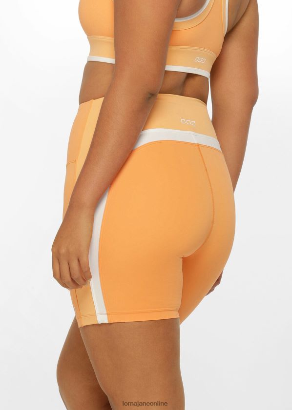 Lorna Jane Mango Splice No Ride Fahrradshorts ZR60X310 Bekleidung goldene Stunde Frauen