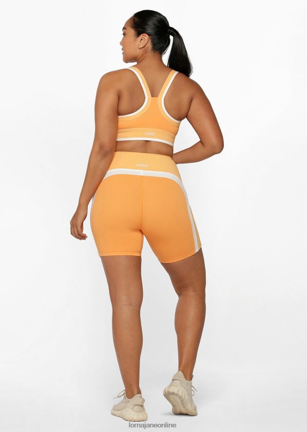 Lorna Jane Mango Splice No Ride Fahrradshorts ZR60X310 Bekleidung goldene Stunde Frauen