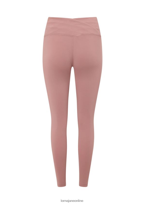 Lorna Jane Meditieren Sie recycelte Knöchelbeißer-Leggings ZR60X32 Bekleidung wilde Rose Frauen