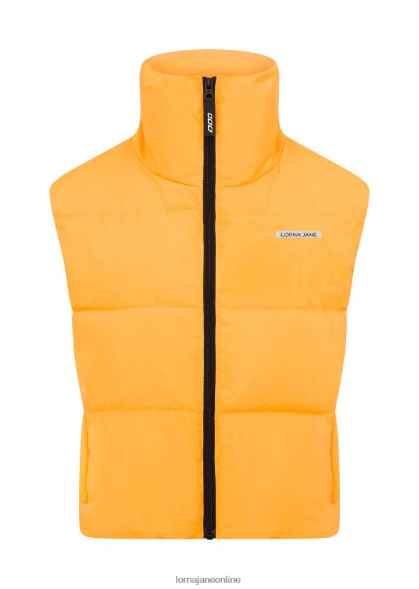 Lorna Jane Motion-Pufferweste ZR60X19 Bekleidung Mango Sorbet Frauen