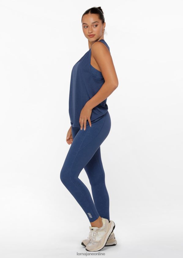 Lorna Jane Muskeltank ausschalten ZR60X487 Bekleidung Indigo Frauen