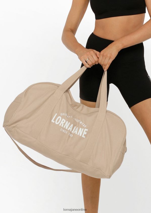Lorna Jane Originale Activewear-Reisetasche aus Segeltuch ZR60X319 Zubehörteil cremefarben Frauen