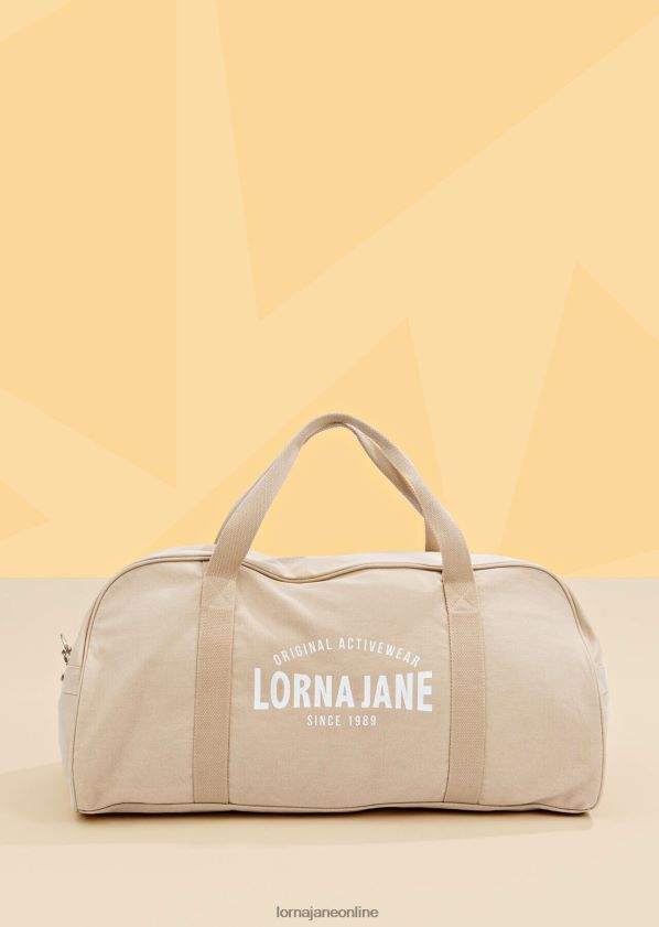 Lorna Jane Originale Activewear-Reisetasche aus Segeltuch ZR60X319 Zubehörteil cremefarben Frauen