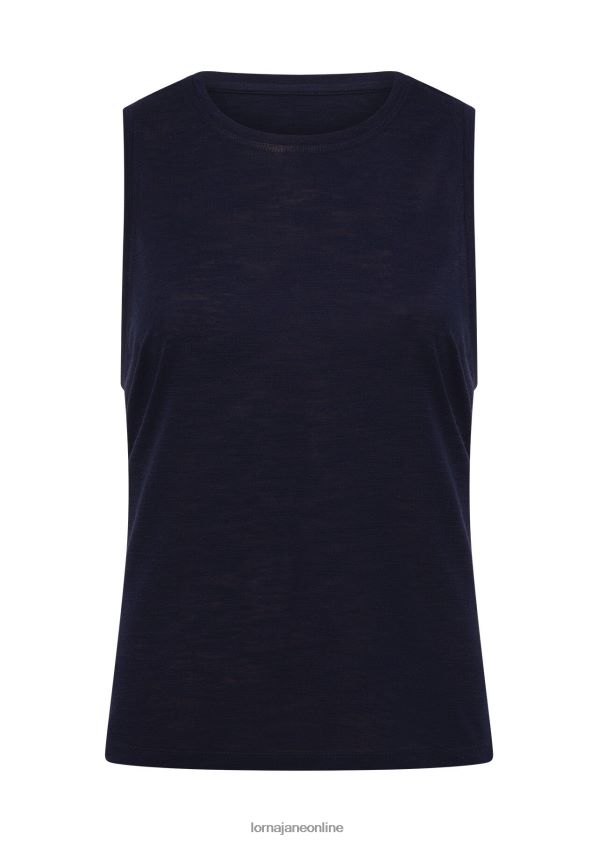 Lorna Jane Power-Lift-Tank ZR60X21 Bekleidung Französische Marine Frauen