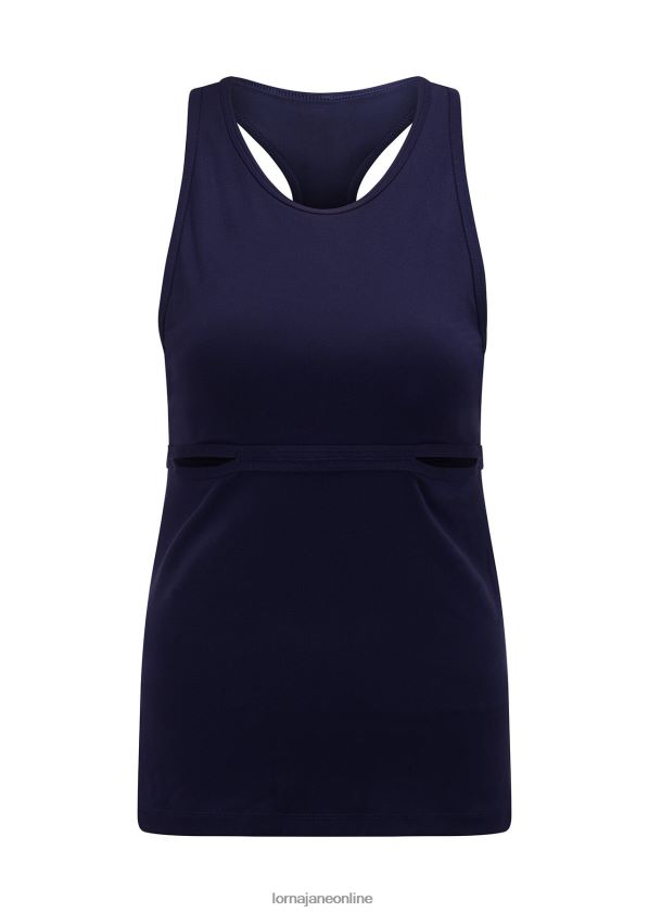 Lorna Jane Reform Aktiv-BH-Tank-Combo ZR60X175 Bekleidung Französische Marine Frauen