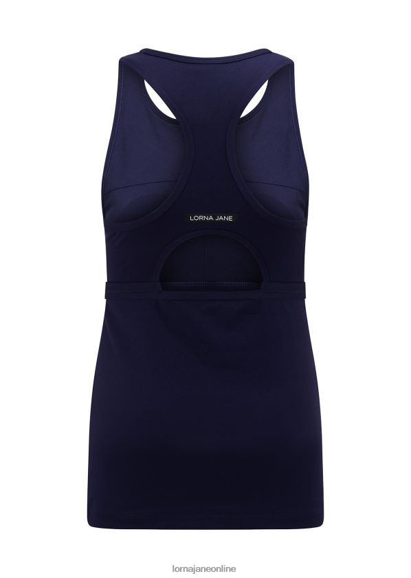 Lorna Jane Reform Aktiv-BH-Tank-Combo ZR60X175 Bekleidung Französische Marine Frauen