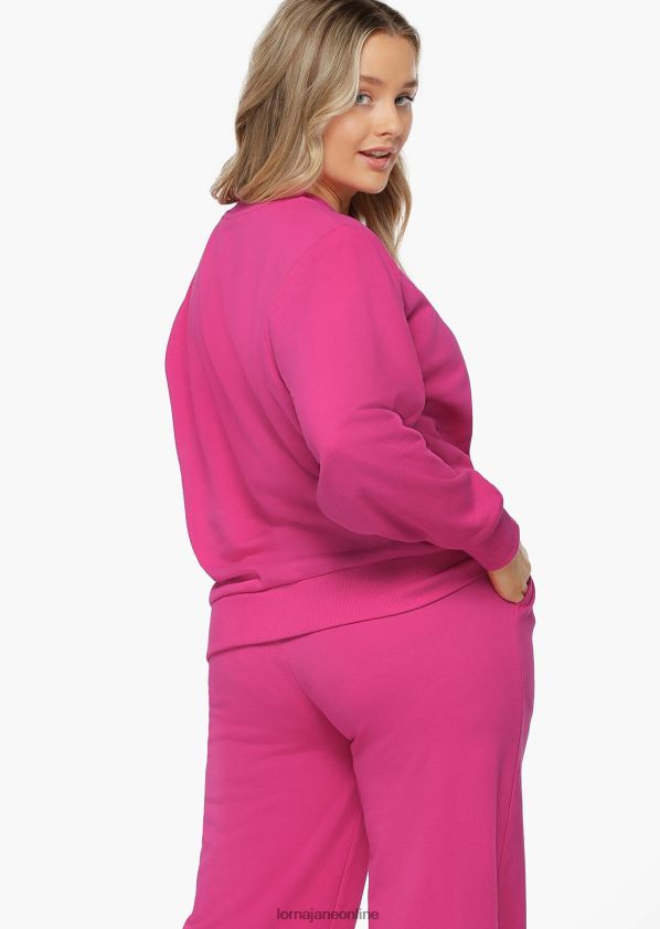 Lorna Jane Schweiß zurücksetzen ZR60X2 Bekleidung leuchtend rosa Frauen