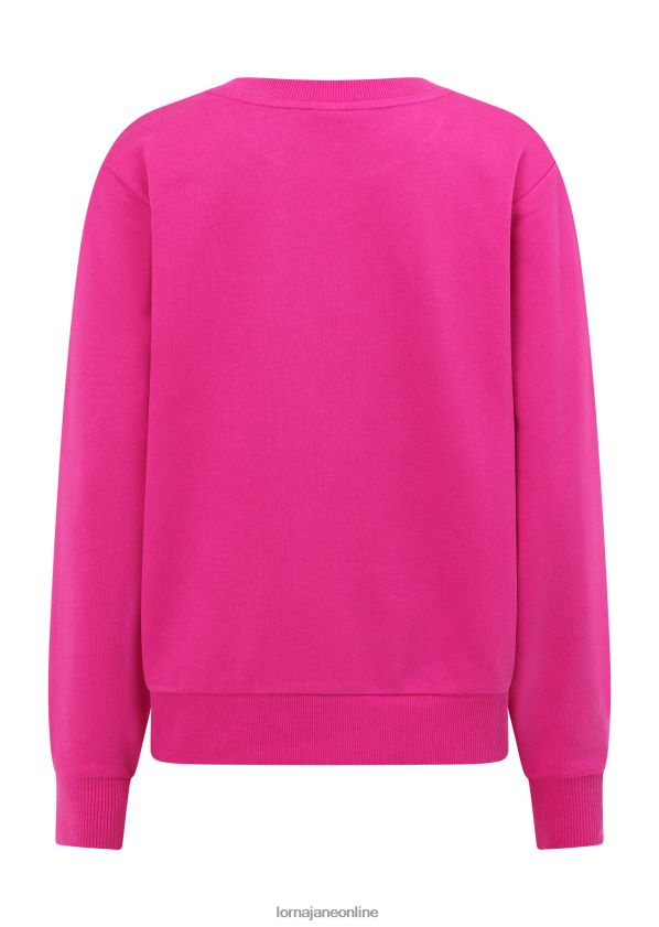Lorna Jane Schweiß zurücksetzen ZR60X2 Bekleidung leuchtend rosa Frauen